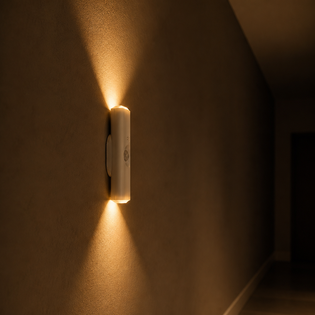 Set of 4 Modern LED Magnetic Double-Head Wall Sconces
