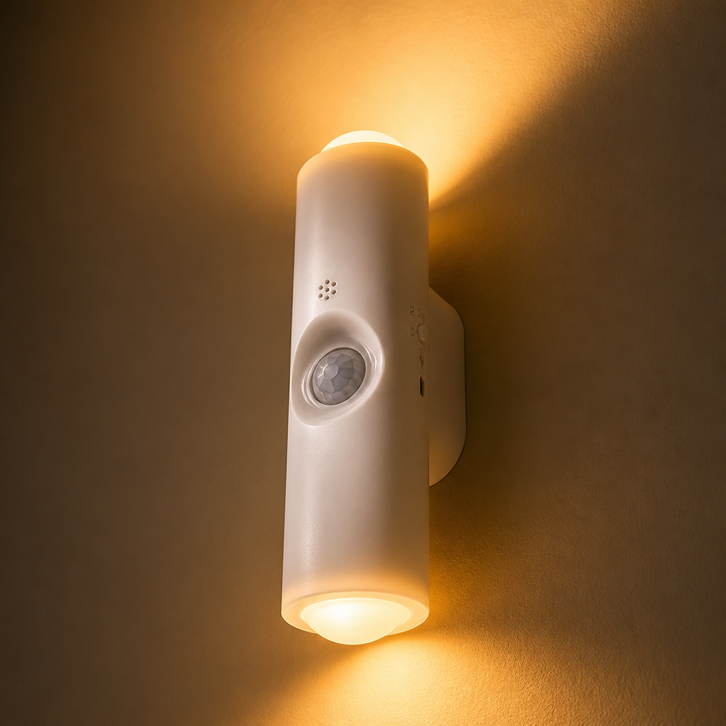 Set of 4 Modern LED Magnetic Double-Head Wall Sconces