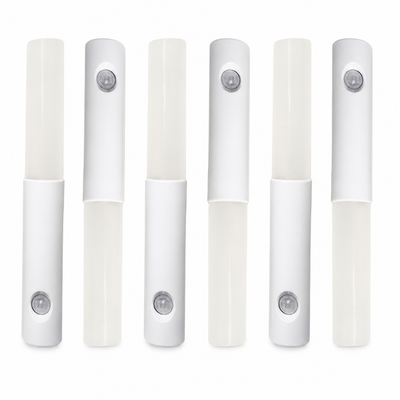 Set of 6 Retro LED Motion Sensor Wall Sconces