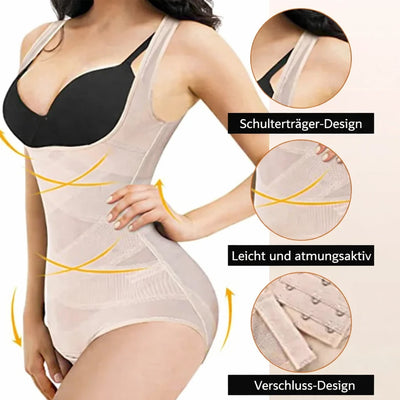 Shapewear Bodysuit Seamless Breathable Tummy & Waist Control