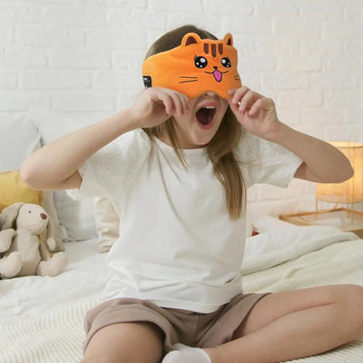Sleep Mask Kids Built-In Bluetooth Speakers & Adjustable Band