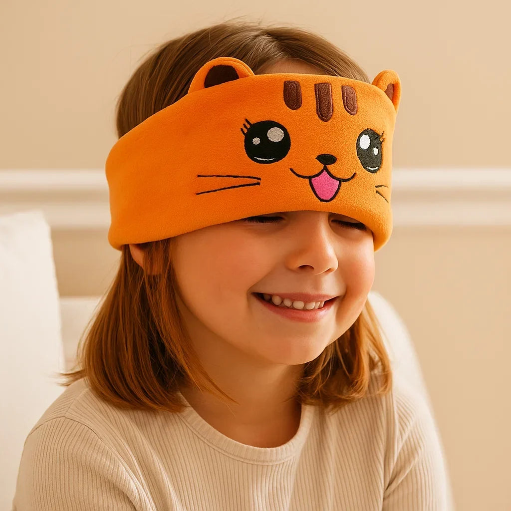 Sleep Mask Kids Built-In Bluetooth Speakers & Adjustable Band