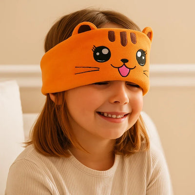 Sleep Mask Kids Built-In Bluetooth Speakers & Adjustable Band