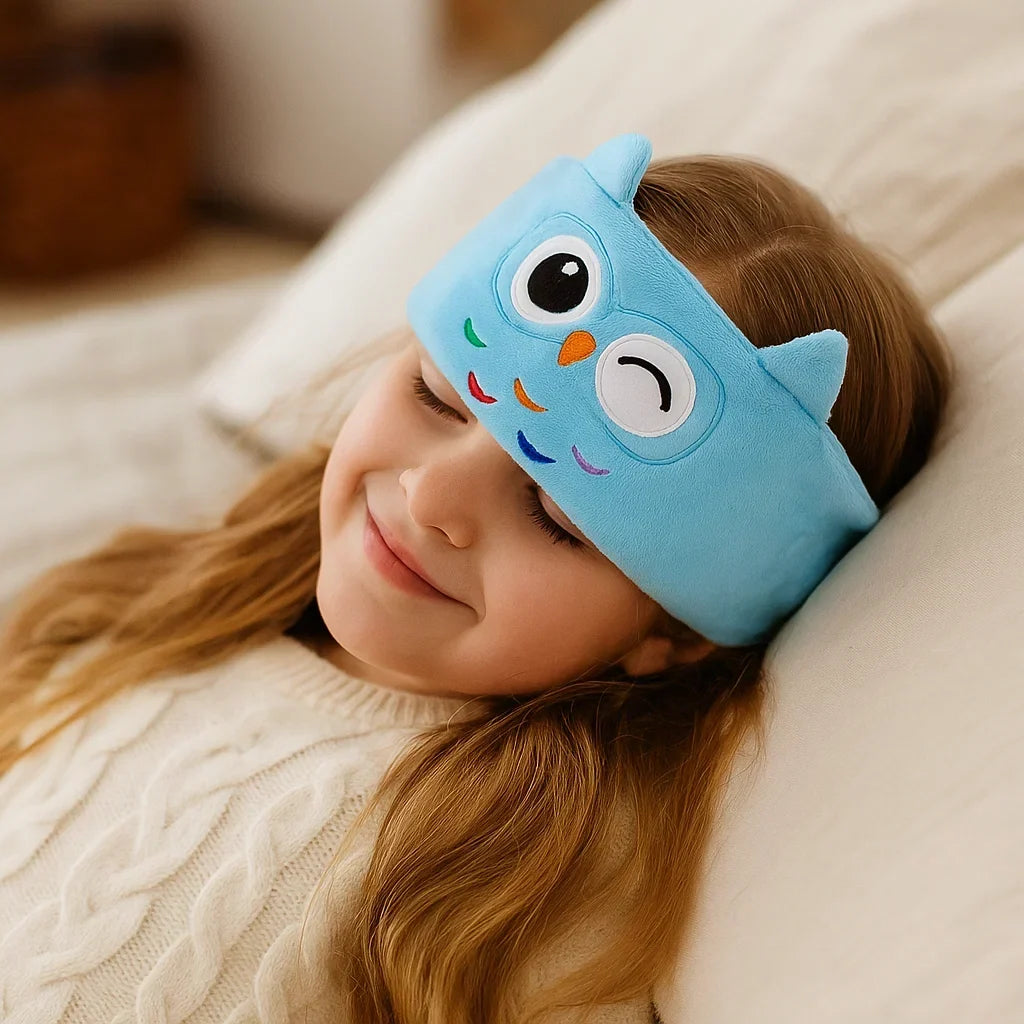 Sleep Mask Kids Built-In Bluetooth Speakers & Adjustable Band