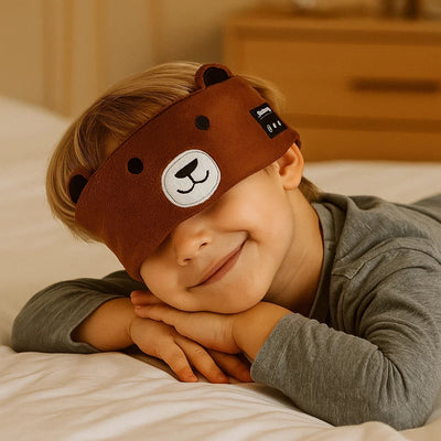 Sleep Mask Kids Built-In Bluetooth Speakers & Adjustable Band