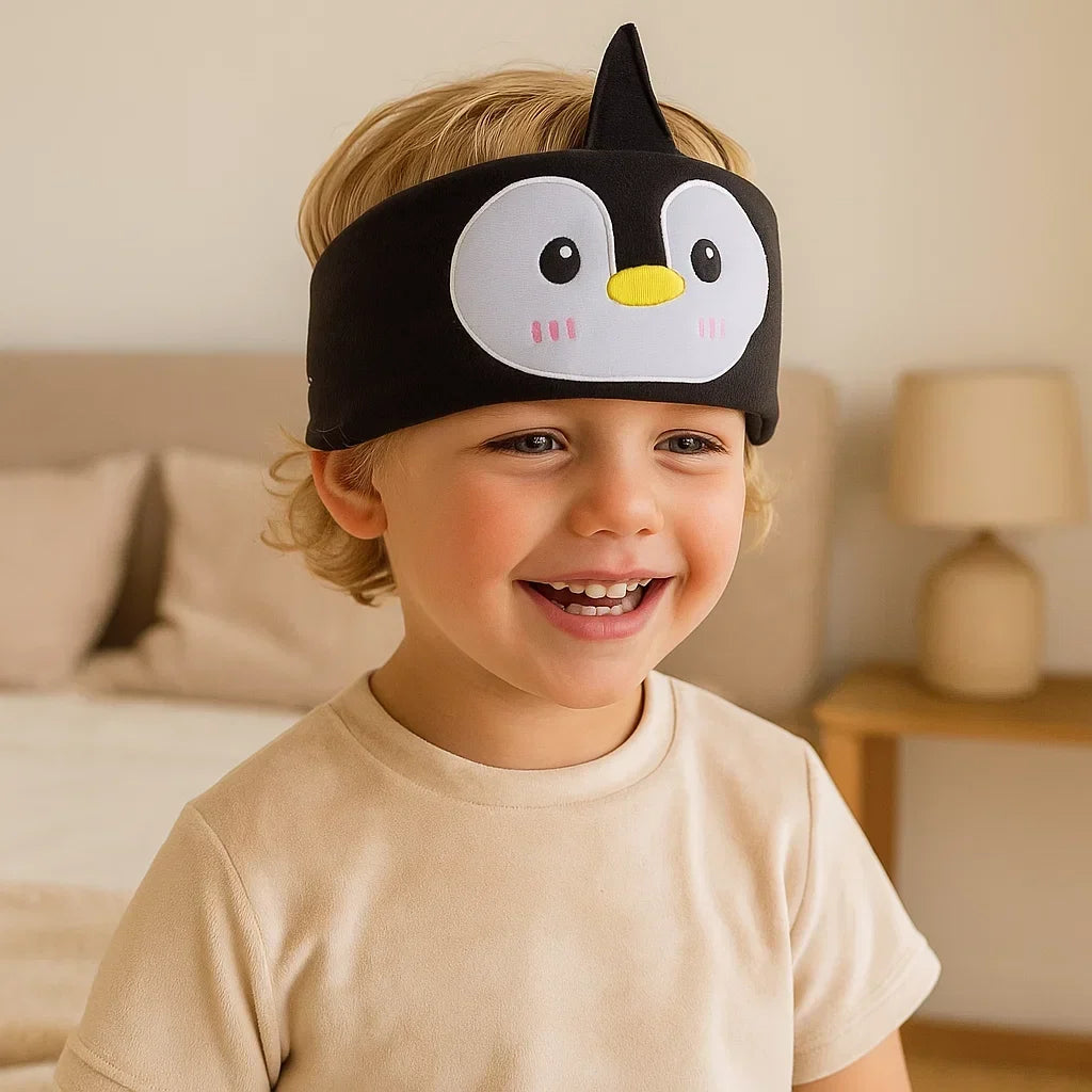 Sleep Mask Kids Built-In Bluetooth Speakers & Adjustable Band