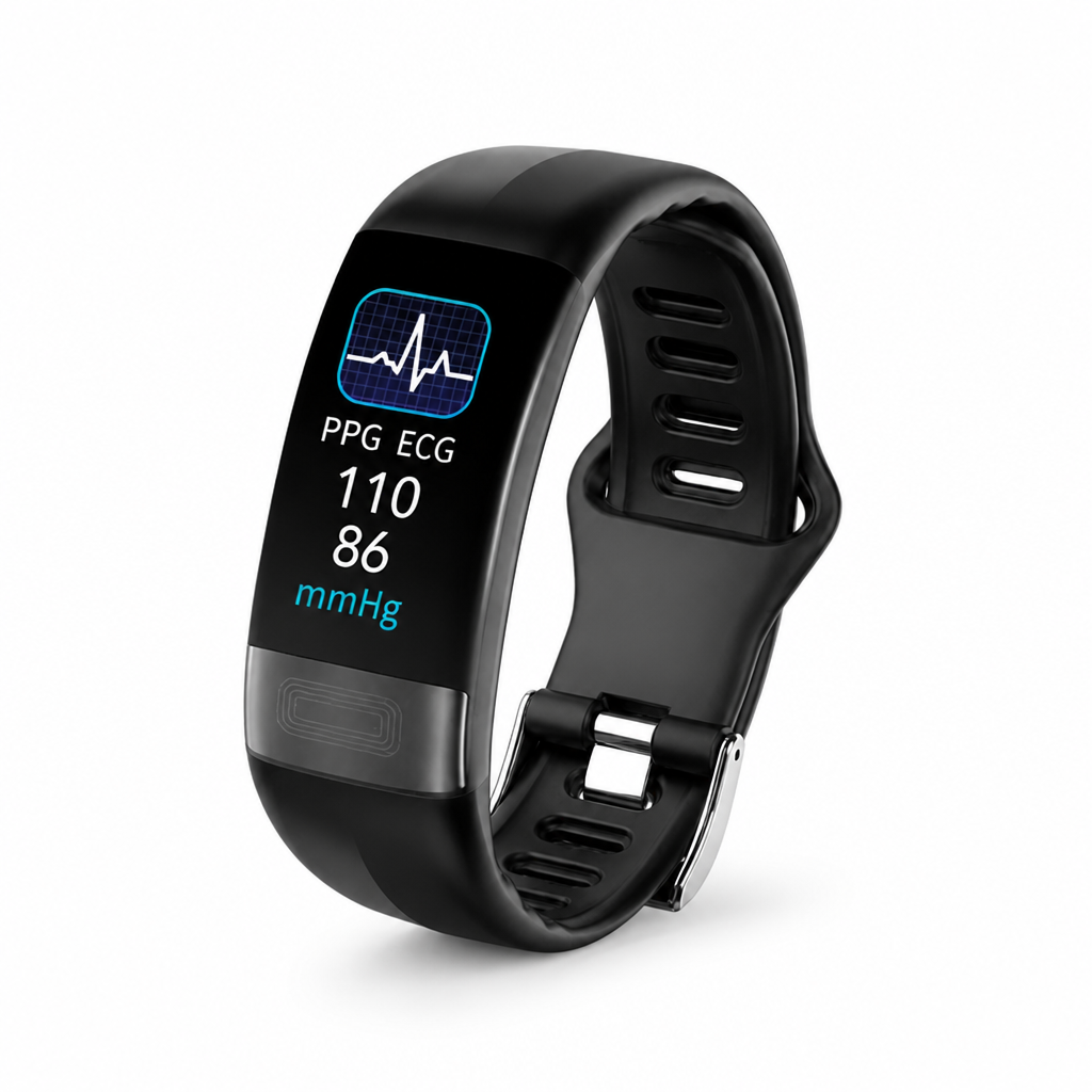 Smartwatch ECG & Blood Pressure Sleep Tracking 10-Day Battery
