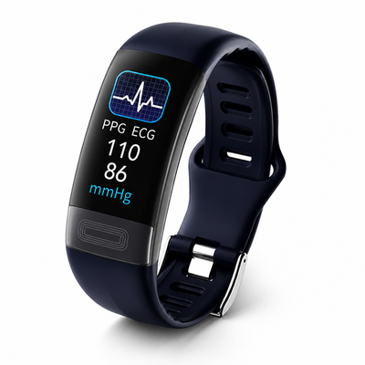Smartwatch ECG & Blood Pressure Sleep Tracking 10-Day Battery