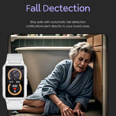 Smartwatch Fall Detection & SOS GPS Tracking