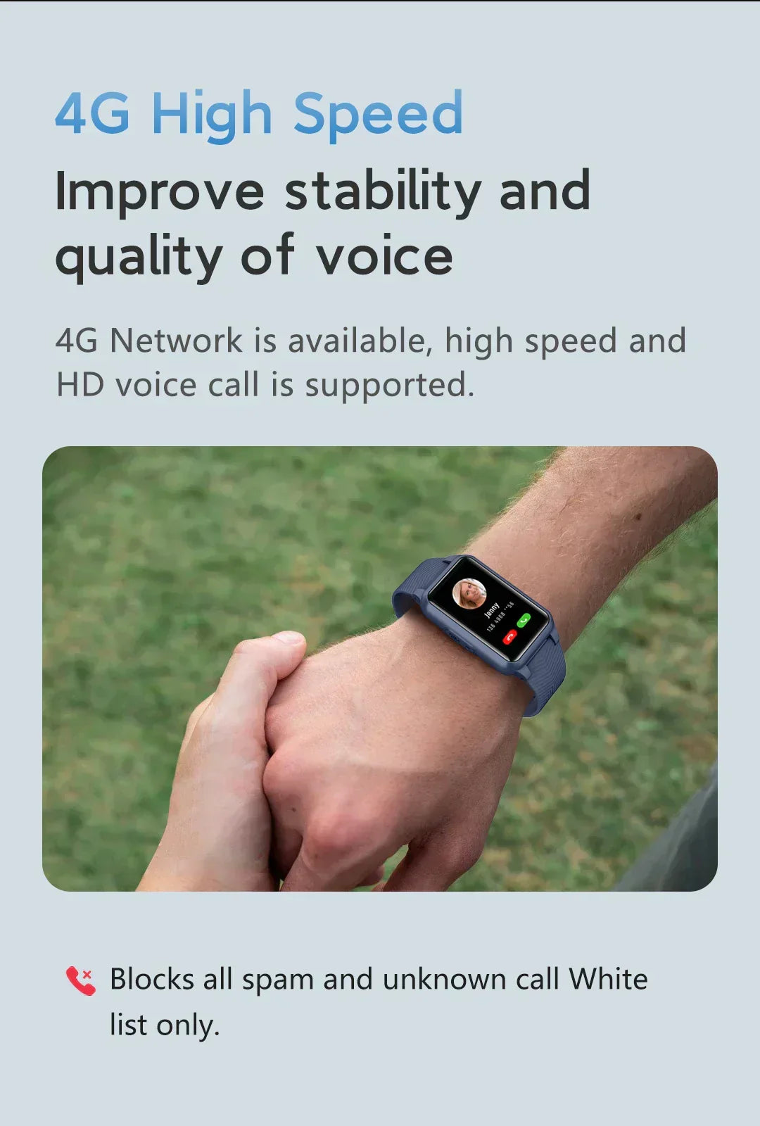 Smartwatch Fall Detection & SOS GPS Tracking