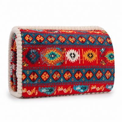Sofa Cover Boho Jacquard Plush Microfiber Non-Slip Backing