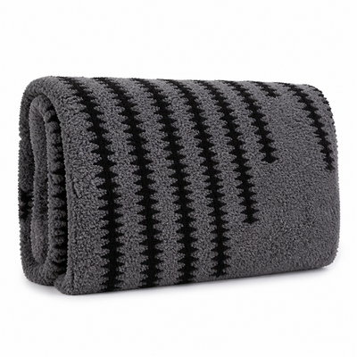 Sofa Throw Sherpa Fleece Machine Washable & Non-Slip