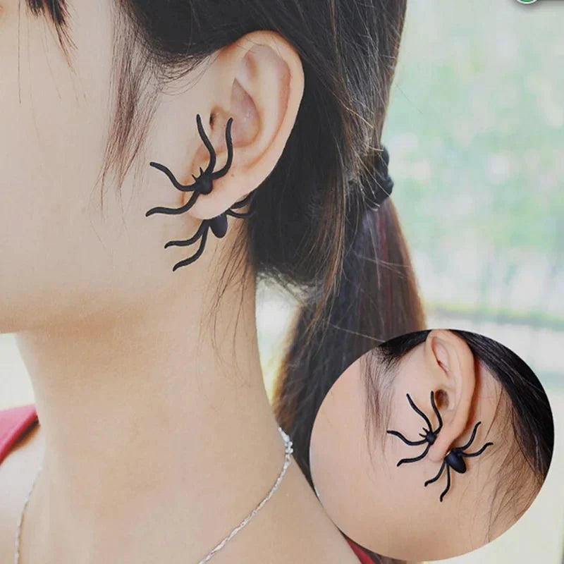 Spider Earrings 3D Realistic Lightweight & Versatile