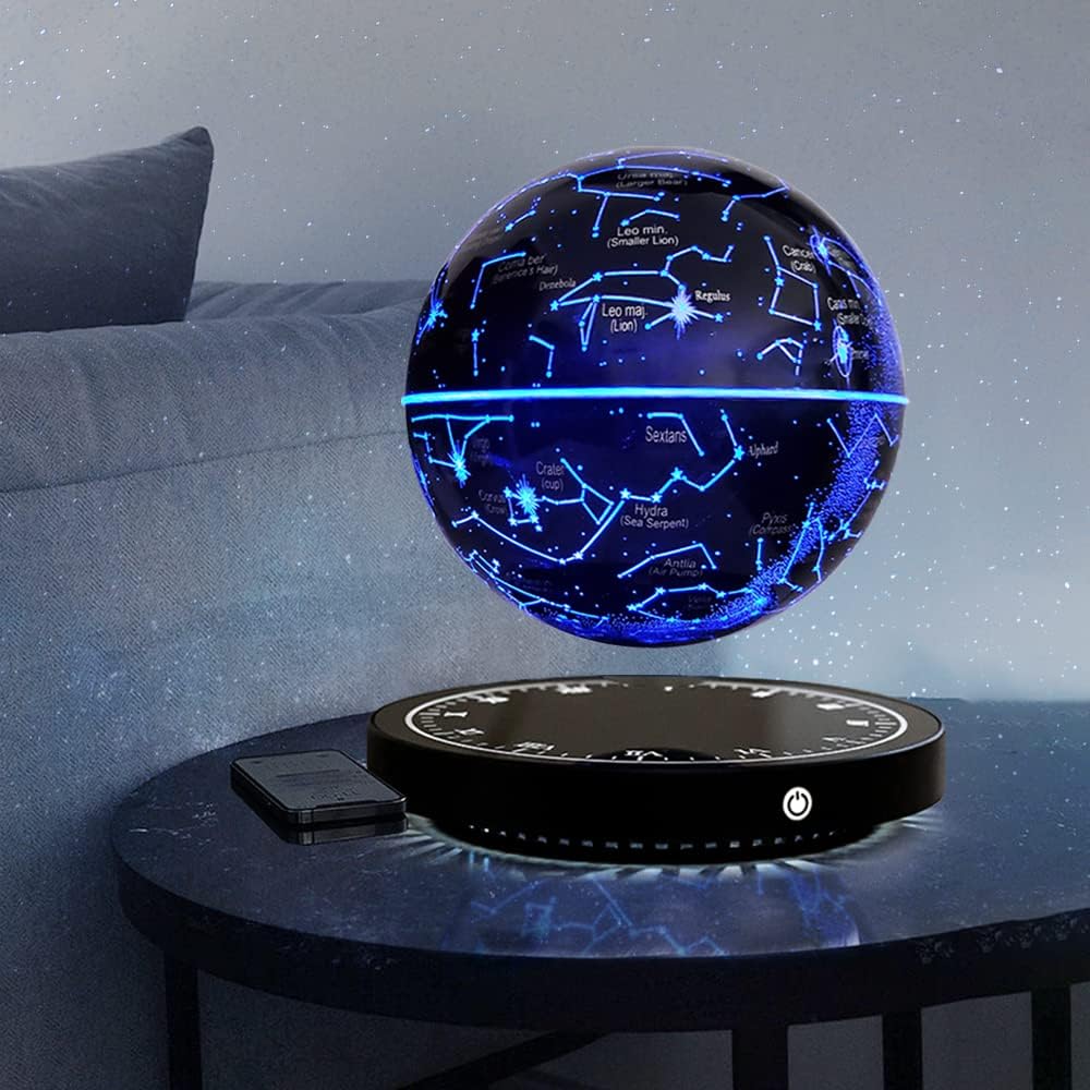 Star Map Lamp Magnetic Levitation & 360 Degree Rotation