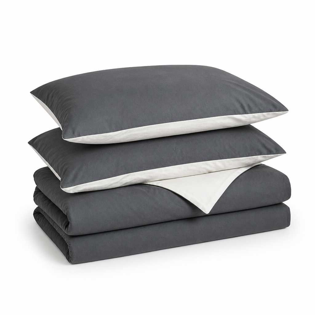 Student Bedding Set Washed Cotton Breathable Temperature-Regulating