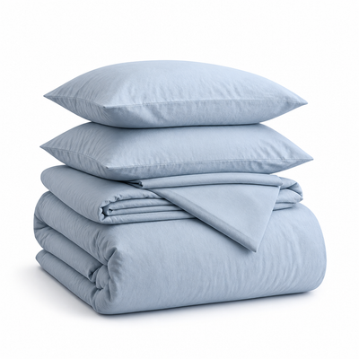 Student Bedding Set Washed Cotton Breathable Temperature-Regulating
