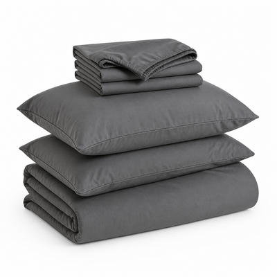 Student Bedding Set Washed Cotton Breathable Temperature-Regulating