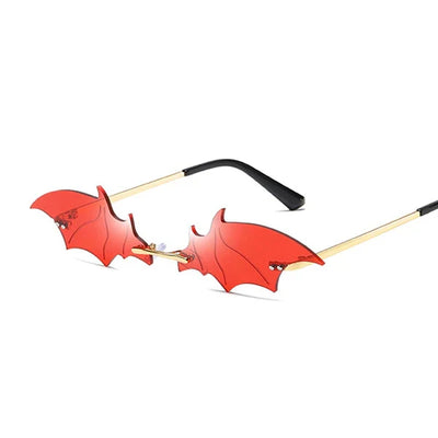 Sunglasses Bat-Wing Gothic Non-Slip Nose Pads