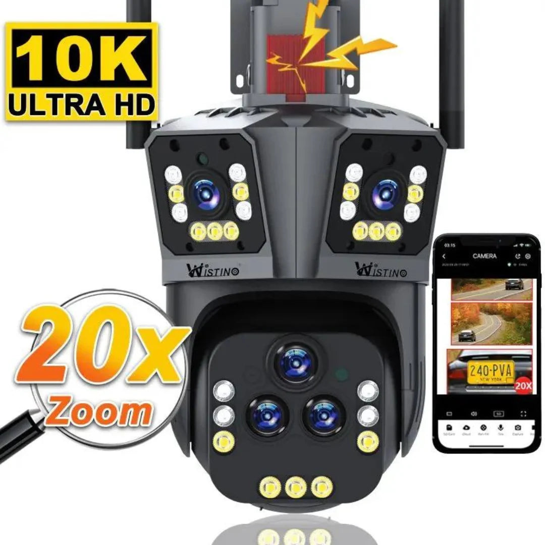 Surveillance Camera Multi-Lens 20x Optical Zoom Auto-Tracking