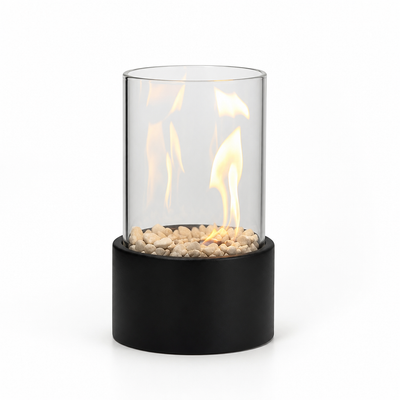 Tabletop Fireplace Smoke-Free Bioethanol Tempered Glass