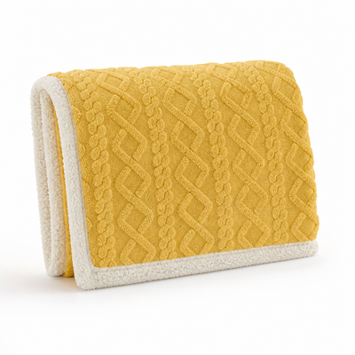 Throw Blanket Hypoallergenic Breathable Machine Washable & Quick-Drying