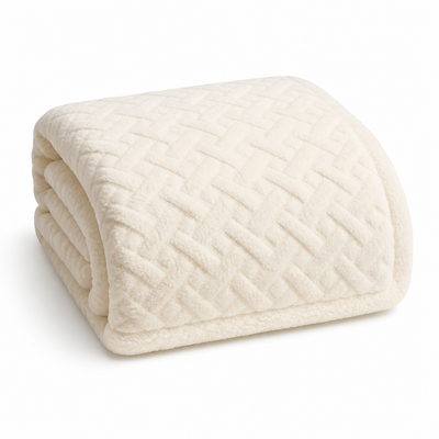 Throw Blanket Hypoallergenic Breathable Machine Washable & Quick-Drying