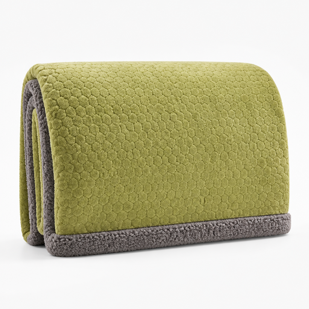 Throw Blanket Plush Milk Velvet Textured Jacquard