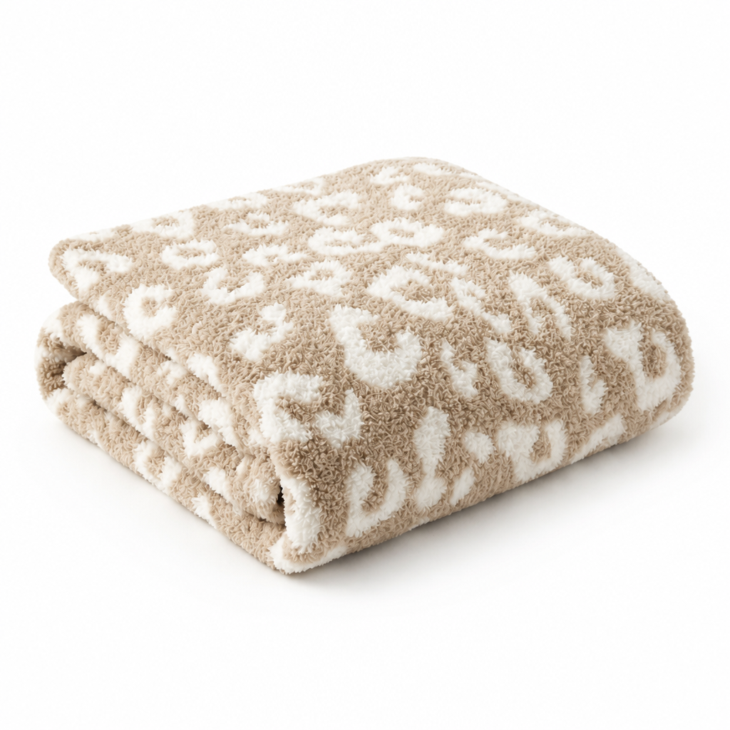 Throw Blanket Ultra-Soft Plush Machine Washable 127x152cm