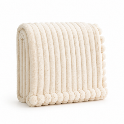 Throw Blanket Ultra-Soft Polyester Fleece Machine Washable