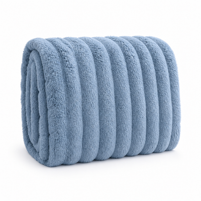 Throw Blanket Ultra-Soft Polyester Fleece Machine Washable