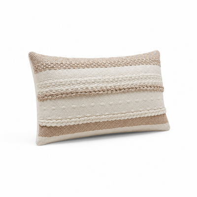 Throw Pillow Striped & Textured 45 cm