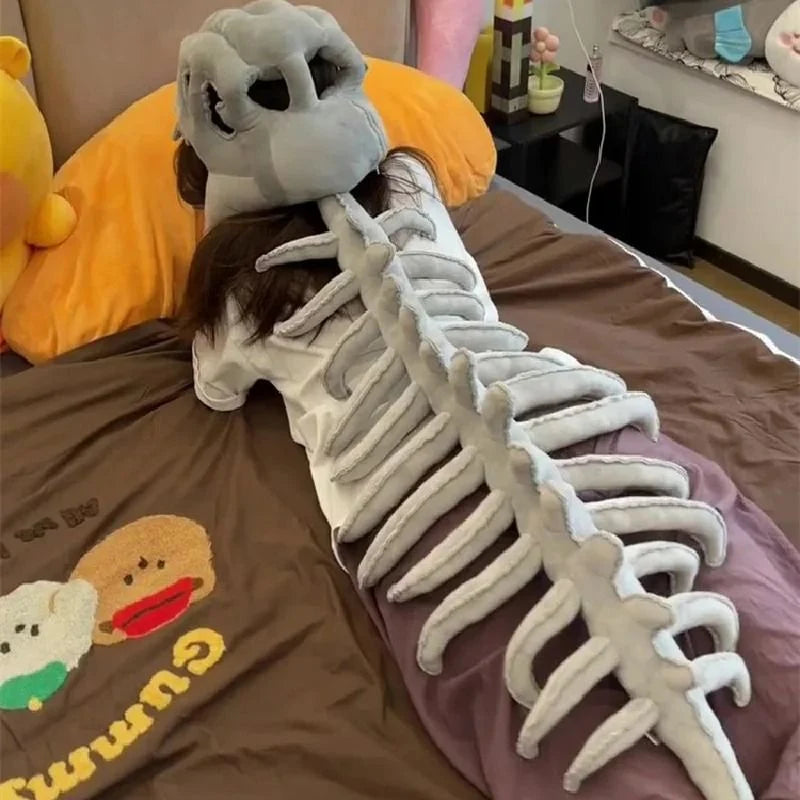 Toddler Dinosaur Costume Plush Skull & Spine