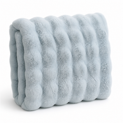 Travel Blanket Soft Tuscan Faux Fur Machine Washable