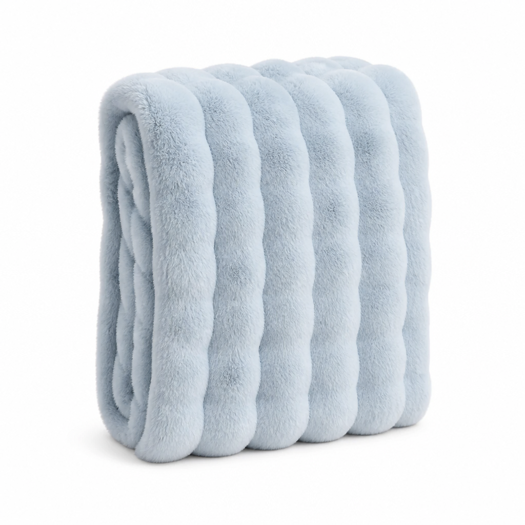 Travel Blanket Soft Tuscan Faux Fur Machine Washable