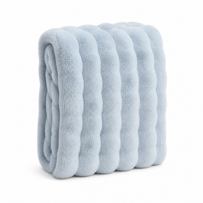 Travel Blanket Soft Tuscan Faux Fur Machine Washable
