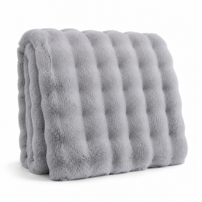 Travel Blanket Soft Tuscan Faux Fur Machine Washable