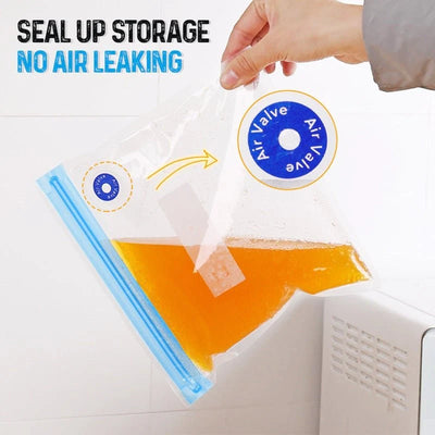 Vacuum Sealer Kit Pump & Reusable Bags 40-Piece