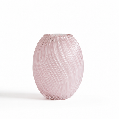 Vase Sculptural Handblown Soda-Lime Glass