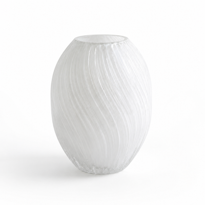 Vase Sculptural Handblown Soda-Lime Glass