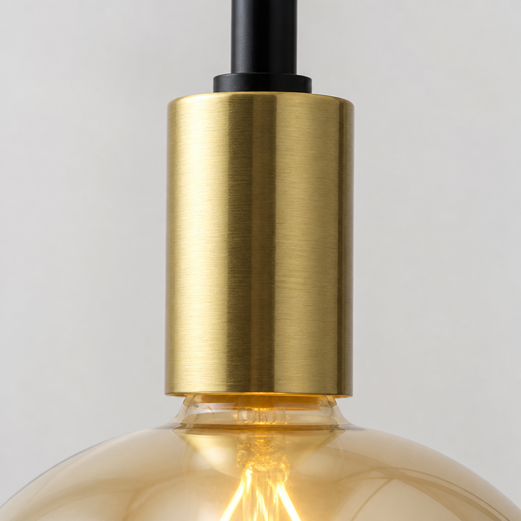 Vintage Gold Floor Lamp