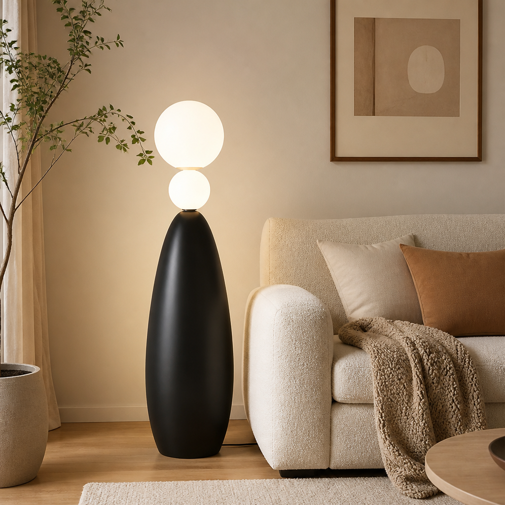 Vintage Gourd LED Floor Lamp