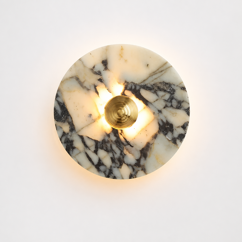 Vintage Marble LED Wall Sconce