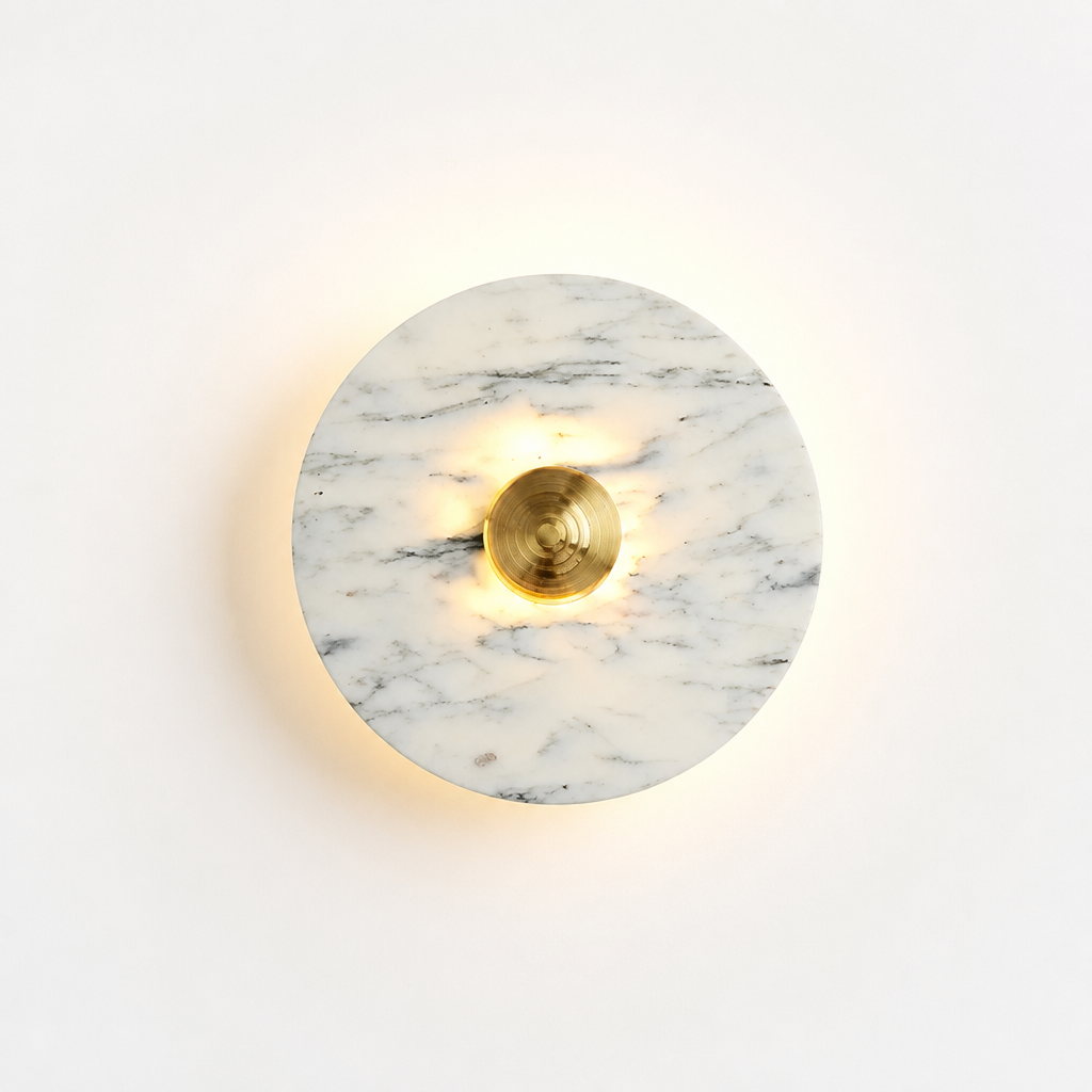 Vintage Marble LED Wall Sconce