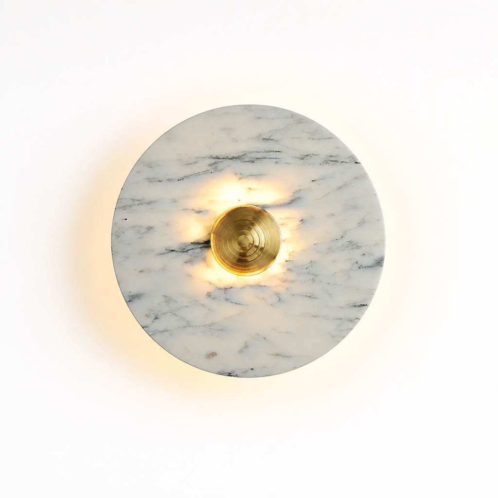 Vintage Marble LED Wall Sconce