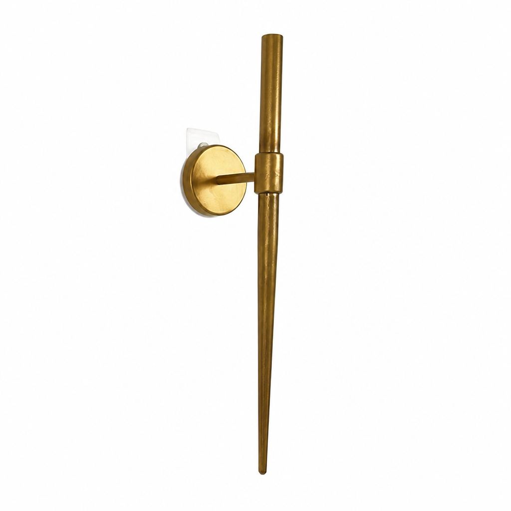 Vintage Old Bronze Wall Sconce