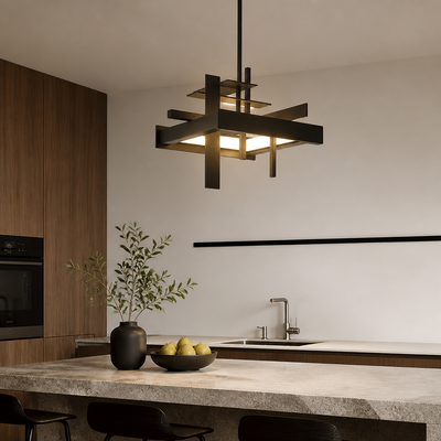 Vintage Stainless Steel LED Pendant Light