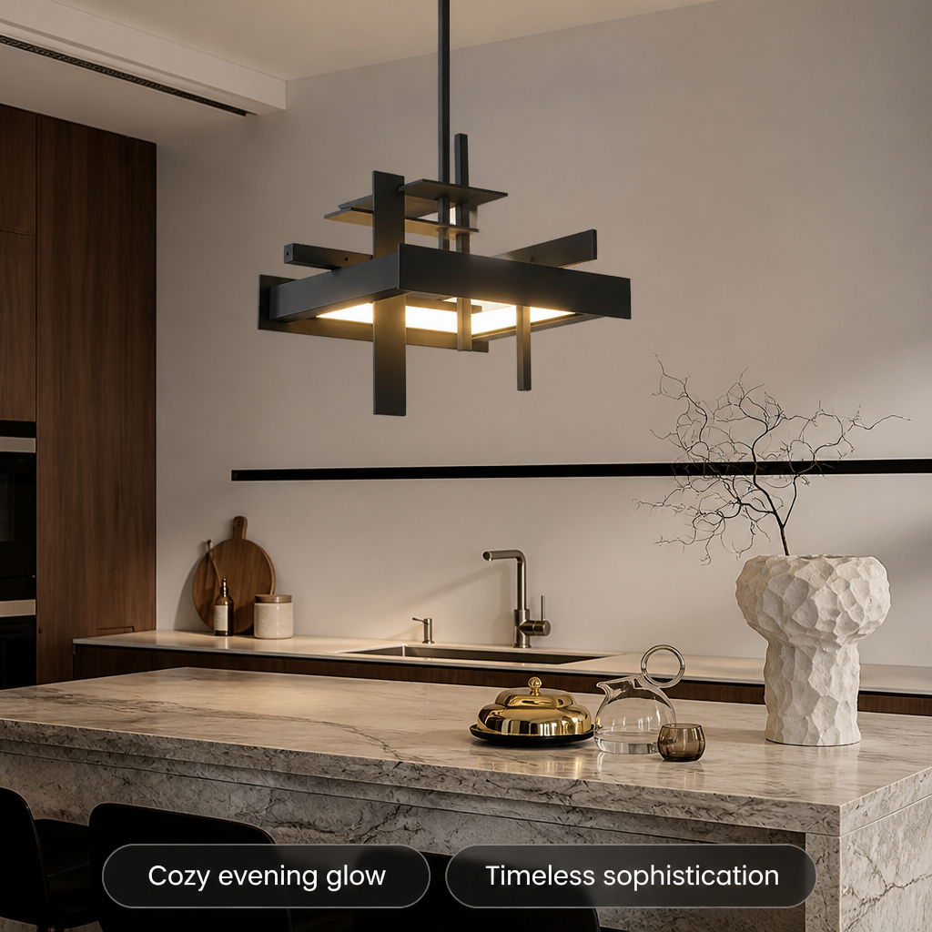 Vintage Stainless Steel LED Pendant Light