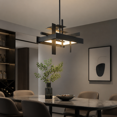 Vintage Stainless Steel LED Pendant Light
