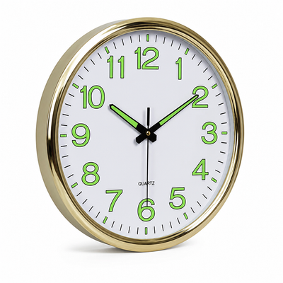 Wall Clock Silent Sweep & Luminous Dial 30 Cm