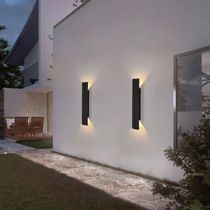 Wall Lamp Cylindrical Diffuse LED Metal & Acrylic
